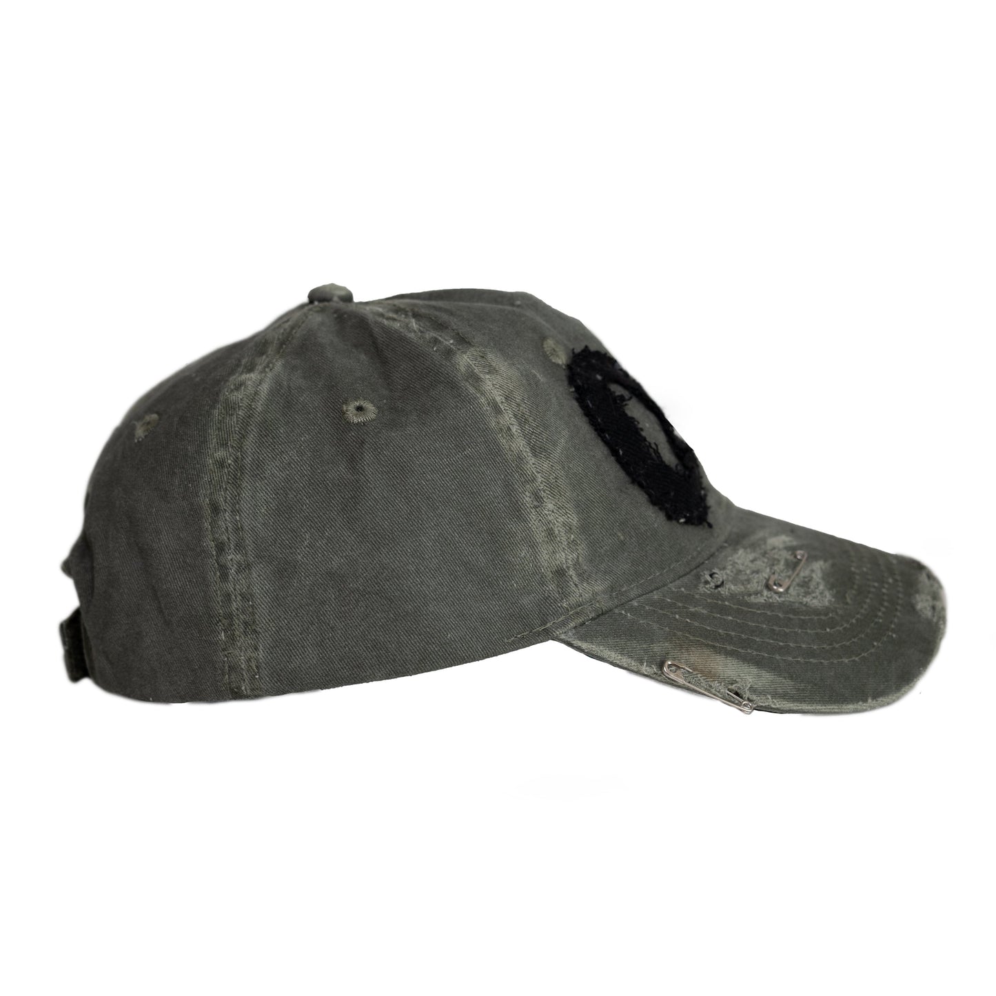 Saftey Pin Cap Green