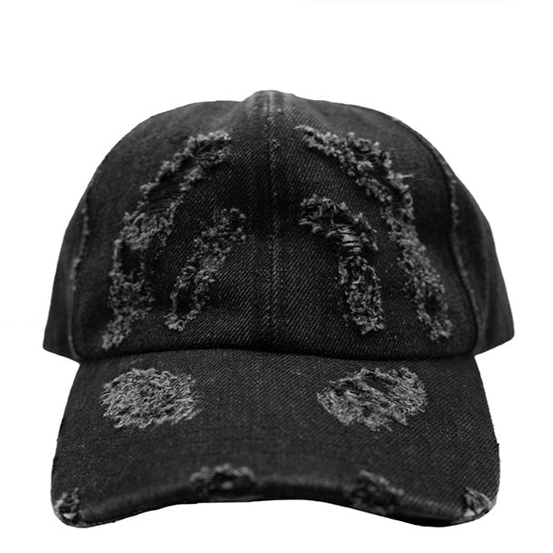 Distressed Jeans Hat