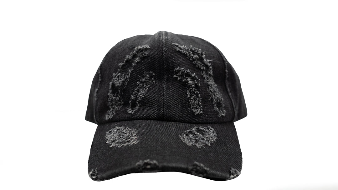 Distressed Jeans Hat