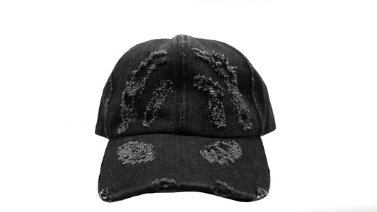 Distressed Jeans Hat