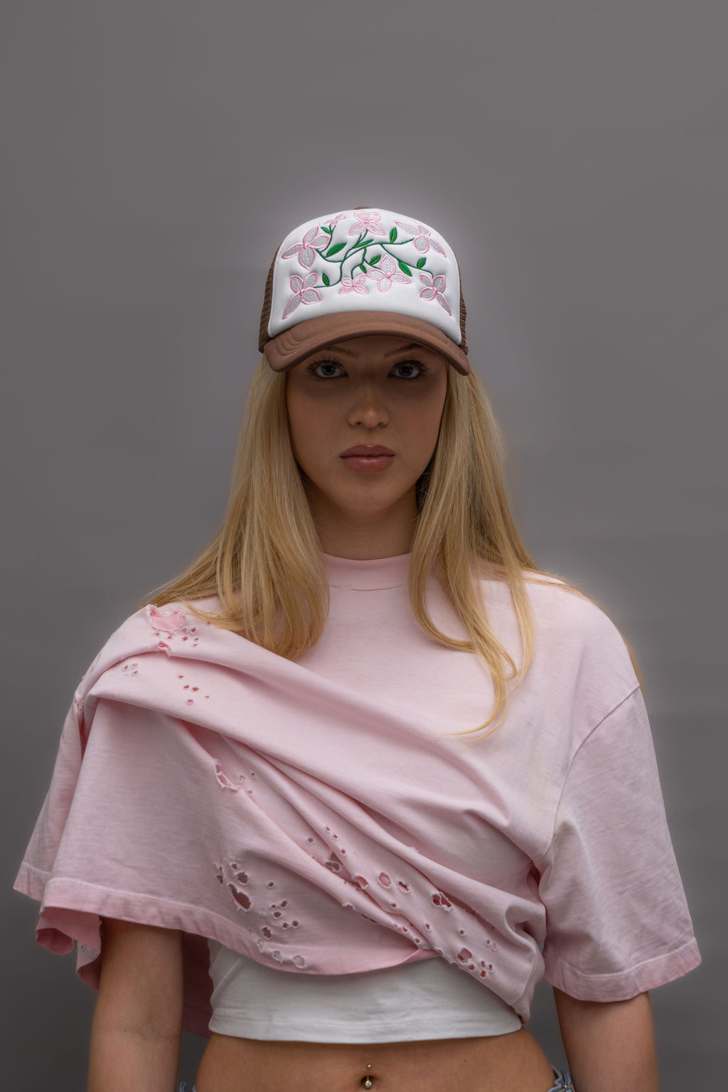 SGL Flower Trucker Cap 