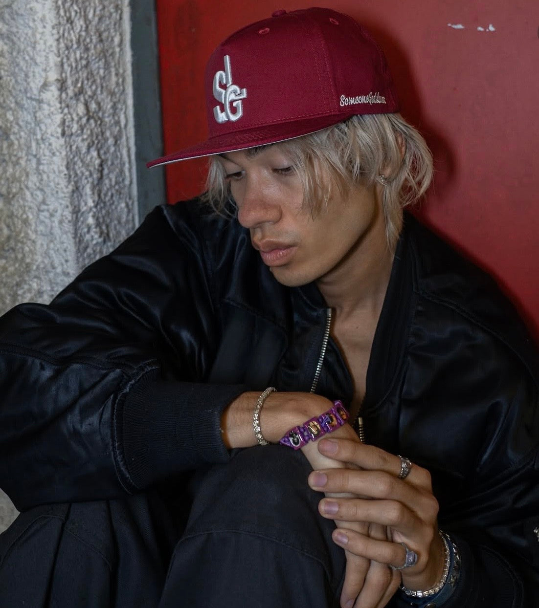 ROSE FITTED BASEBALL CAP