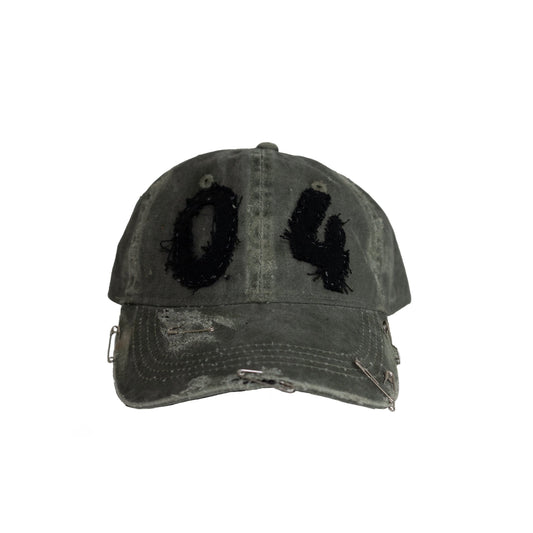 Saftey Pin Cap Green