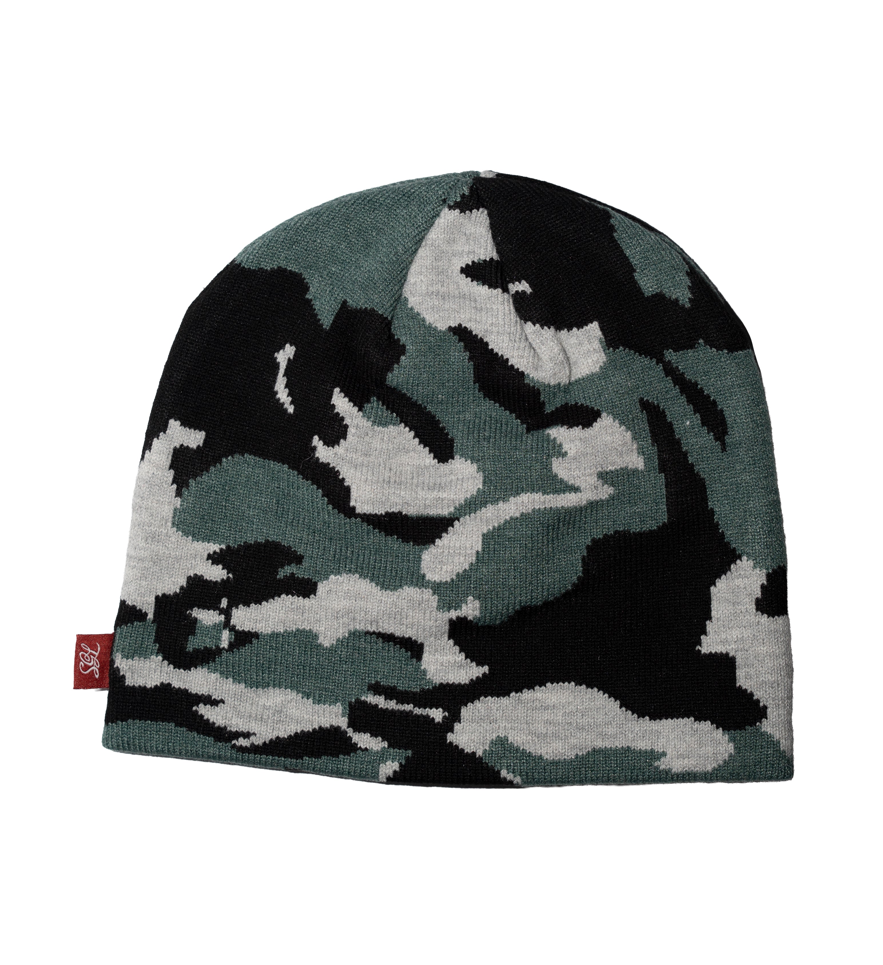 DARK CAMOUFLAGE BEANIE