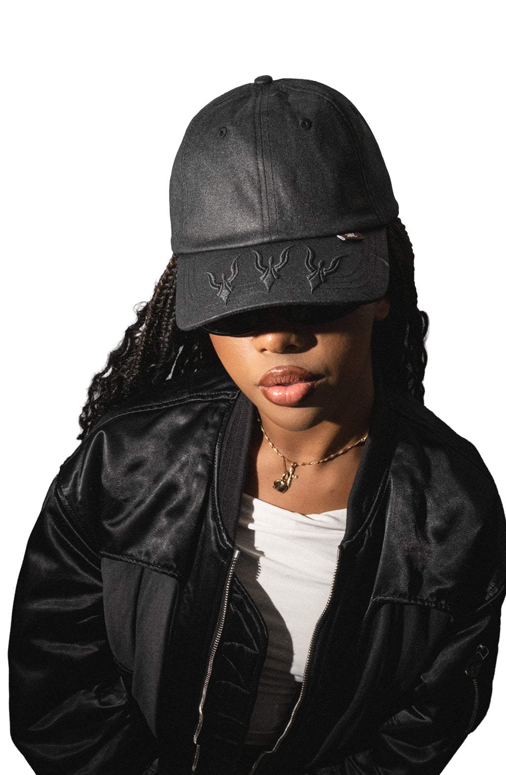 ANGEL WAXED DAD CAP